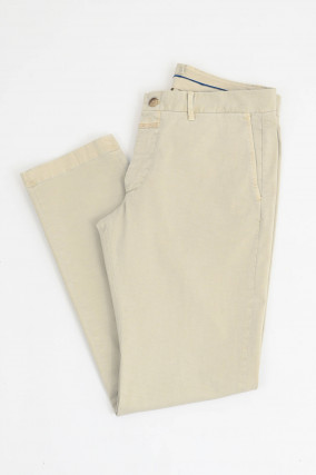 Slim Fit Chino CLIFTON in Beige