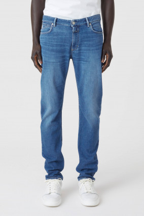 Slim Fit Jeans UNITY in Mittelblau