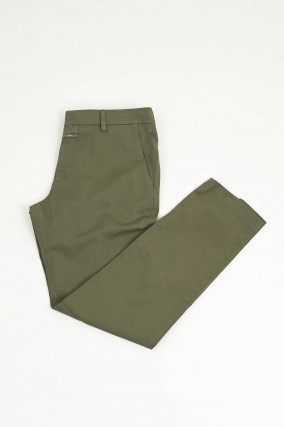 Baumwollhose CLIFTON TRUE in Oliv