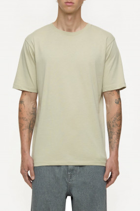 T-Shirt aus Baumwolle in Flax Beige