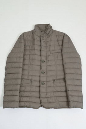Steppjacke in Taupe
