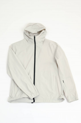 Leichte Jacke mit Kapuze in Chantilly