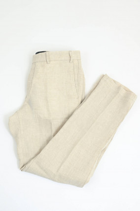  Hose PARMA aus Leinen in Sand