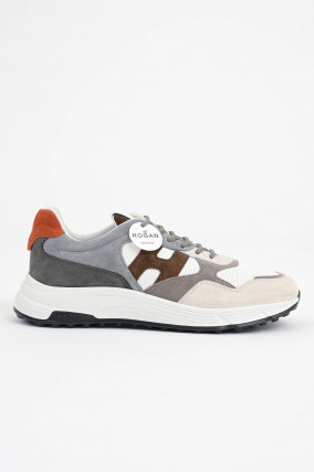 Sneaker HYPERLIGHT PUNZATO in Grau/Braun