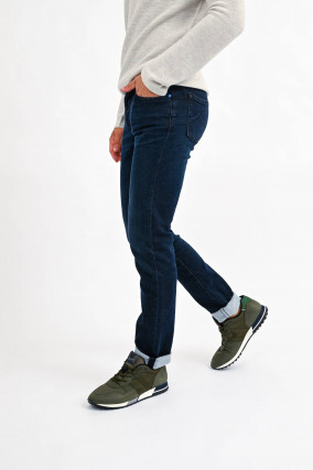 Slim-Fit Jeans BARD in Mittelblau