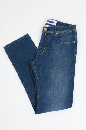 Slim Fit Jeans BARD in Mittellau