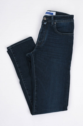 Slim Fit Jeans BARD mit Powerstretch in Dunkelblau