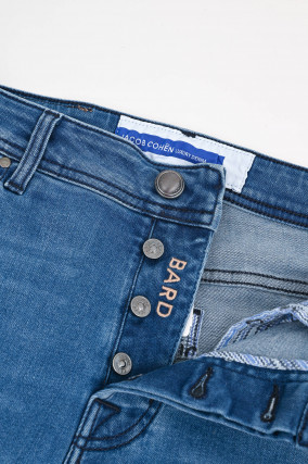 Slim Fit Jeans BARD in Mittelblau