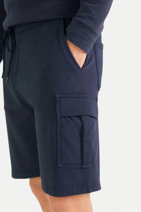 Jersey Cargoshorts in Navy