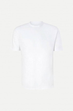 Basic T-Shirt in Weiß