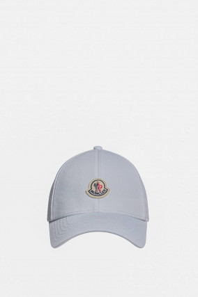 Basecap mit Moncler-Logo in Weiß