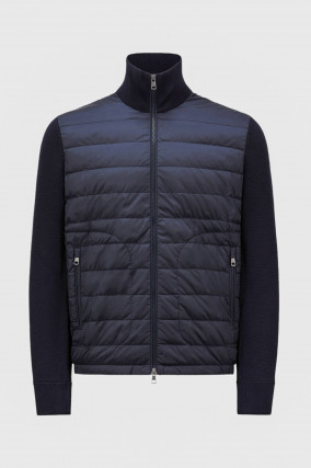 Hybrid Daunenjacke CARDIGAN in Marine