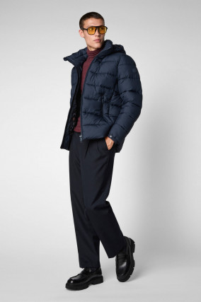 Steppjacke BORIS in Marineblau