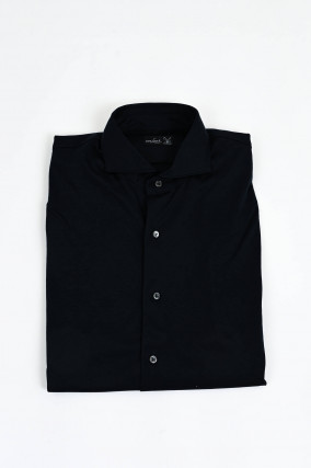 Jerseyhemd in Navy