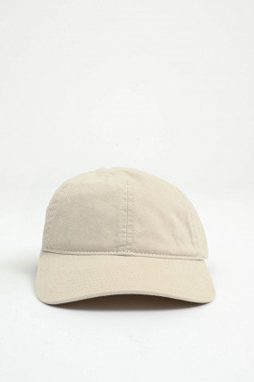 Basecap in Washed Beige