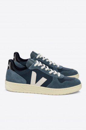 Sneaker V10 in Blau/Navy/Weiß
