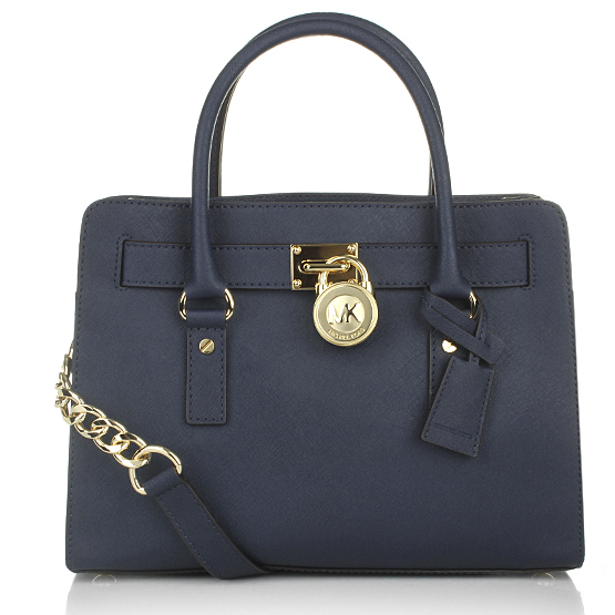 Michael Kors Tasche HAMILTON in Navy GRUENER.AT